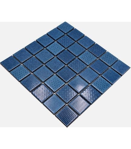 Carrelage mosaïque Metro Sybway en céramique composite uni bleu turquoise brillant carrelage mural carrelage pour cuisine douche