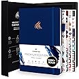 Clever Fox Planner Premium – Undated Weekly & Monthly Planner Organizer for Productivity & Time Management, A5 (Navy Blue)