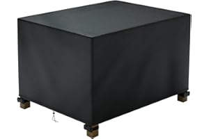 ‎NOMIOU nomiou Abdeckung für Gartenhocker Beistelltisch Wasserdicht (72x56x43cm)