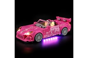 LIGHTAILING Juego de Luces para Lego-77241 Honda S2000 de 2 Fast 2 Furious - Kit de iluminación LED Compatible con el Modelo de Bloques de construcción Lego - Modelo No Incluido