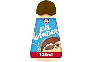 ‎SCHWARTAU Schwartau Eiswunder Schokolade Eisglasur, knackige Schoko-Eiskruste, 125 ml Flasche