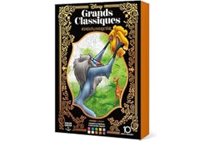 Coloriages mystères Disney - Grands classiques Tome 1 - Collector 10 ans: Colorie les chiffres et découvre l'image