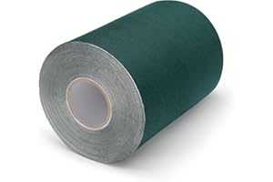 QILIMA Artificial Grass Tape 150MM x 15M Self-adhesive Lawn Tape for Connecting Garden Carpets, Outdoor Carpets