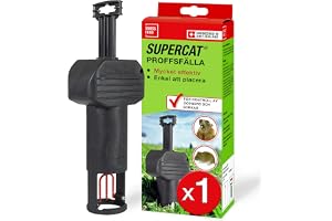 SWISSINNO Sorkfälla PRO SuperCat – Tunnelfälla med Slagmekanism för Sork, Känslig Utlösare, Enkel Installation, Återanvändbar