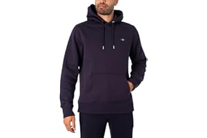 GANT Herren Regular Shield Pullover-Hoodie, Plumped Red