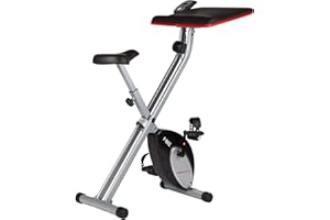 Ultrasport Desk Bike, Desk Bike, Home Office, Large Desk, Tablet Holder, Foldable