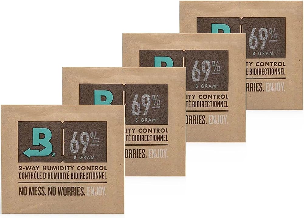 Boveda%69 8gr Kapalı Paket Puro Nemlendirici, 4'lü Paket