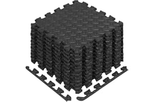 Yes4All 30x30 cm Up to 36 Sq.ft Set 6/12/30 EVA Foam Floor Tiles, Interlocking Floor Mat, Gym, Garage, Swimming Pool, Outdoor, Hot Tub, Tent, Camping, Playpen, Dog