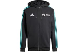 adidas Mercedes - Amg Petronas Formula One Team Dna Full Zip Hood Men Pista con Cappuccio Uomo (Pacco da 1)