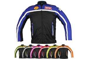 KEROZEN - Chaqueta de protección infantil infantil para motocross (transpirable, para niños cada 4 estaciones)