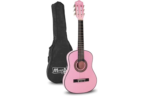 Guitare acoustique classique junior Music Alley pour enfants avec étui