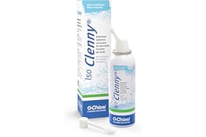 Iso Clenny Soluzione Isotonica Spray – Per Adulti e Bambini - Lavaggio, Idratazione e Eliminazione delle Secrezioni Nasali Eccessive – Per Igiene Nasale Quotidiana – 1 Spray da 100ml
