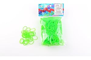 Rainbow Loom Lime Green Jelly Bands