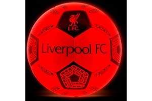 Hy-Pro Light Up LED Football Size 5 with Impact-Activated Lights - Light Up Ball with Auto-Shutoff & Enhanced Grip for Night Games - Suitable Footballs for All Ages