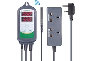 Inkbird Digital Wireless Thermostat, ITC-308-WiFi Temperature Controller Heating Cooling Remote Control