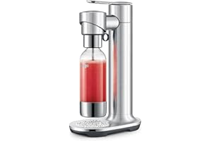 Sage - The InFizz Fusion - Machine à Soda - Pour l'Eau Pétillante, les Jus de Fruits, le Thé, les Cocktails et Toutes les Boissons Pétillantes - Acier Inoxydable Brossé