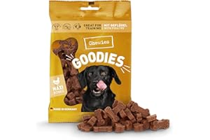 Chewies Hundeleckerli Training Maxi Geflügel Knöchelchen - 200 g - Hundesnacks zuckerfrei & mit hohem Fleischanteil - ideal als Trainings-Leckerli für Ihren Hund