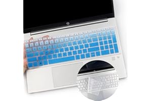 I-TENSODO 2 PCS Keyboard Cover for 15.6 17.3 HP Laptop 15-er/eg 17-cn 17-cp 17-cn2063cl 17-cn0079cl 17-cp0700dx 17z-cp000/200/300 17t-cn000 15t-er000 15-er0056cl 15t-eg200/100 15z-eh300 15-eg2153cl 15-eh0050wm