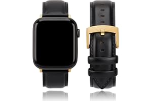 CORROPELLE Leder Uhrenarmbänder Kompatibel mit Apple Watch Armband 49mm 46mm 45mm 44mm 42mm 41mm 40mm 38mm, Eleganten Echte Leder Ersatz Uhrenarmband für iWatch 10 9 8 7 6 5 4 3 2 1 Ultra2 1 SE2 1