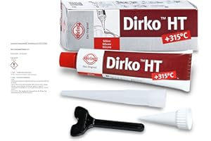 ELRING 705.708 Spezial Silikon Dichtmasse Dichtungsmasse DIRKO-HT 70ml, rot