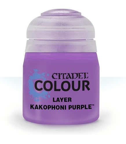 Peinture Citadel Layer : Genestealer Violet - Pot 12 Ml Pour Figurines Warhammer