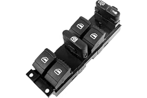 YAOPEI Bouton Leve Vitre pour Golf 4 Passat Jetta Bora SEAT Leon Toledo 1J4959857D