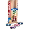 Melissa & Doug Stack and Count Parking Garage Developmental Toy Motor Skills 3+ Gift for Boy or Girl