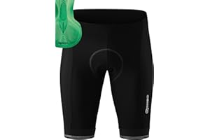 Gonso Herren Fahrradhose Sitivo M, Radhose mit Polster, atmungsaktive Radlerhose für Touren mit dem Rennrad oder Mountainbike