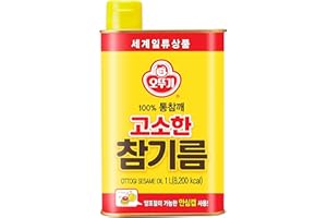 Ottogi 100% Korean Sesame Oil Roasted 1L
