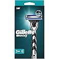 Gillette Mach3 Men's Razor, Handle & 2 Blade Refills