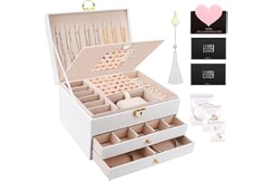 UCAMP Szkatułka na Biżuterię do Przechowywania