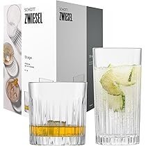Bar Set Elegante Set Bar Schott Zwiesel 17 Pezzi - Bicchieri Long Drink E Whisky Con Design In Rilievo Bicchieri Bar