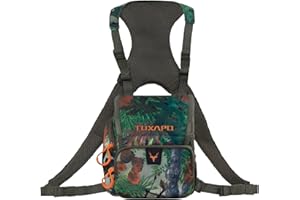 Tuxapo - Funda para prismáticos compactos con protección Anti-Lluvia Cubierta para Caza Senderismo Tiro