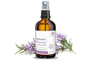 B.O.T Cosmetic & Wellness - Organiczny Hydrolat Rozmarynowy 100ml | Naturalny Tonik do Twarzy/Włosów | Spray do Ciała | DIY Kosmetyki, Rozmiar: 100 ml