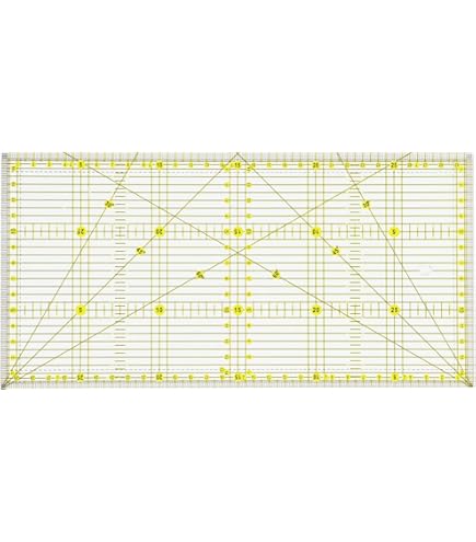 Olfa® patch- en quilt liniaal QR, 6 x 12 inch