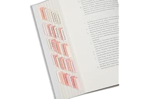 DAJISI ﻿75PCS Bible Tabs, Laminated Bible Tabs for Study Bible, Pink Bible Tabs for Women Men Easy to Read and Apply Bible Index Book Tabs Bible Stickers Accessories