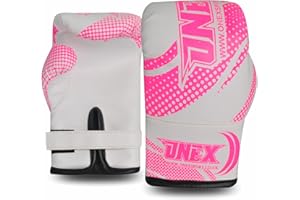 ONEX Junior/Kids Boxing Gloves Sparring Pro 2oz-4oz Punch Bag Fight MMA Muay Thai Grappling Fight Mitts Martial Arts Training Kickboxing Punching Glove