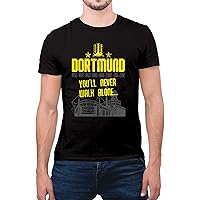 Shirt-Panda Herren T-Shirt - Dortmund - Youll Never Walk Alone - Ruhrpott Stadion Skyline Fan-Shirt Fußball Männer