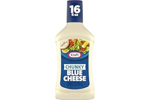 Kraft Salad Dressing Chunky Blue Cheese Dressing, 16 Ounce by Grocery Test Brand