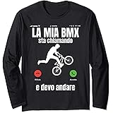 BMX Divertente Freestyle Bicicletta Bici Regalo Maglia a Manica