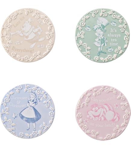 Service De Vaisselle Jetable Alice Au Pays Des Merveilles - Assiettes, Tasses, Fournitures De Fête