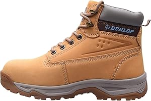 DUNLOP Womens On Site Ladies Steel Toe Cap Safety Boots