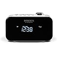 Roberts Radio ORTUS2W DAB+/DAB/FM Alarm Clock Radio with USB Smartphone Charging - White