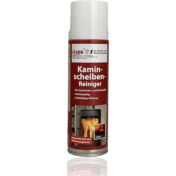 ABACUS® Kaminscheibenreiniger 2x 750ml – Entfernt Kraftvoll Ruß
