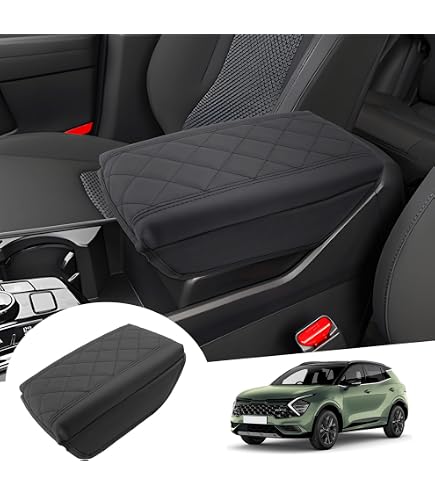 Housse De Protection Accoudoir Compatible Kia Sportage NQ5 2022-2025 - Cuir PU Premium Automatique