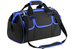 LTLSZRN Bolsa de herramientas para electricista, organizador multifuncional, Bolsa de Herramientas, Bolsa Organizadora de Herramientas, Bolsa de Herramientas Multifuncional(Azul)