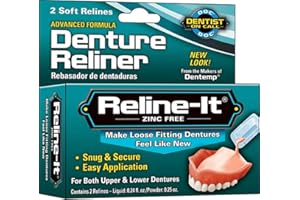 DOC Majestic Drug Co., Inc. D.O.C. Reline-It Advanced Denture Reliner Kit (Pack Of 4)