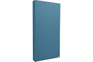 Bluetone Acoustics Studio Spectrum – Pannello fonoassorbente ad alta efficacia Premium – Pannelli acustici per pareti e soffitti (100x50x10cm, Mare blu)