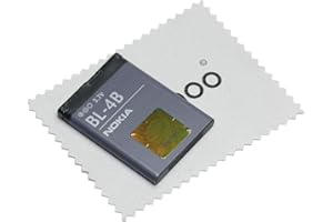 Original Nokia battery bl 4B LiIon Permit Holder for Nokia 2630, 2660, 2760, 5000, 6111, 7070, 7370, 7373, 7500, N76 + Free Mungoo® Screen Cleaning Cloth