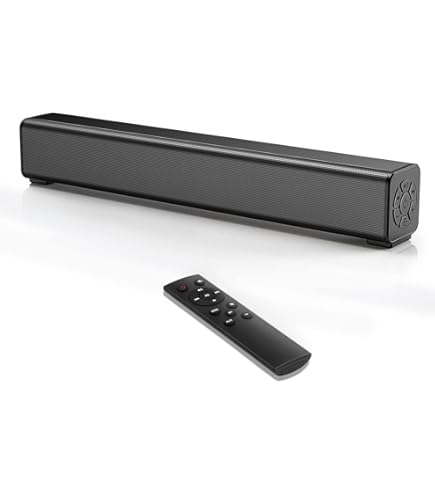 HYE 2.0ch Bluetooth Soundbar For TV, 60W Compact Black Sound Bar With Hdmi Usb Aux Remote Control Wireless Audio System With Deep Bass Slim Design Ideal For Your Television 2 - View #6